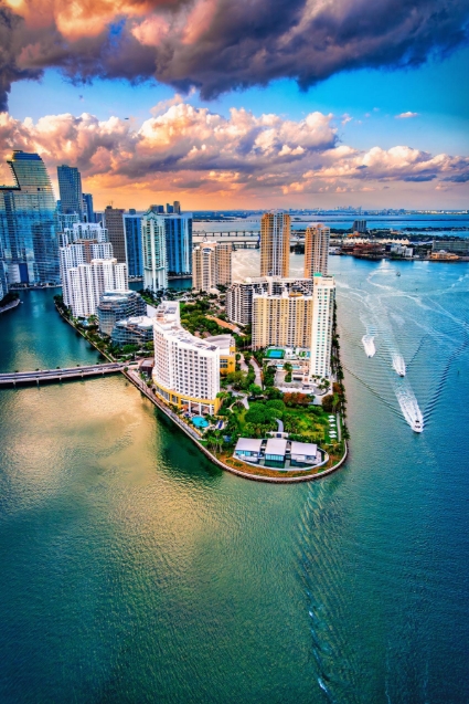 Miami aerial